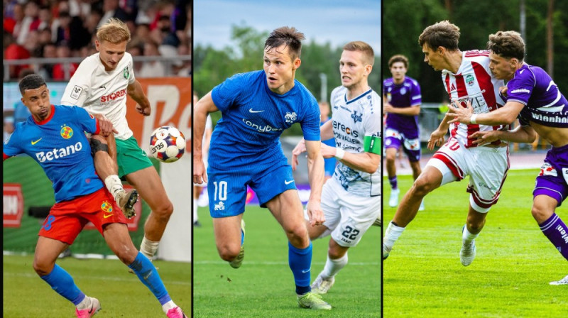Foto: Kristians Putniņš/FK Auda, Sanita Ieva Sparāne/FK RFS, FK Liepāja