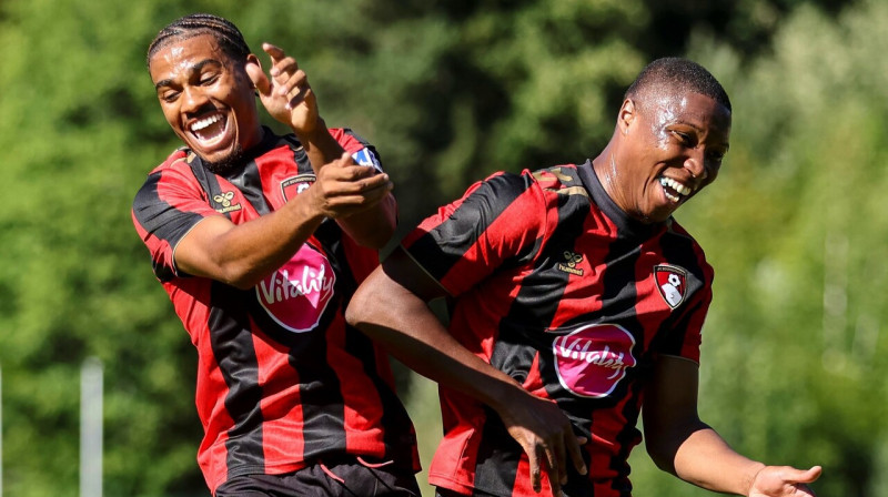 Bornmutas kluba futbolisti. Foto: AFC Bournemouth