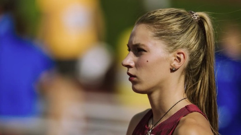 Ksenija Kozlova. Foto: European U20 Championships / @_ksju6.kaa_