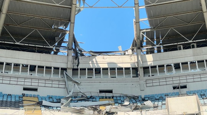 "Chornomorets" stadions. Foto: suspilne.media/odesa