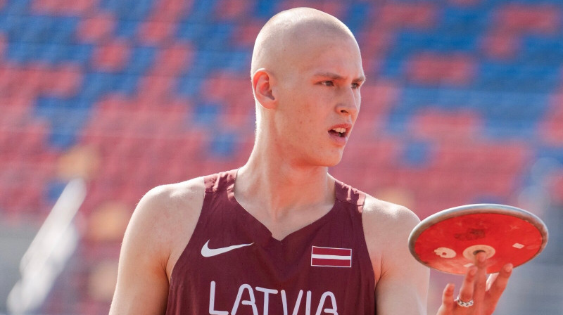 Toms Samauskis. Foto: Guntis Bērziņš, Latvijas Vieglatlētikas savienība