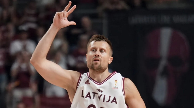 Mārtiņš Laksa 2026. gada 6. jūlijā. Foto: FIBA