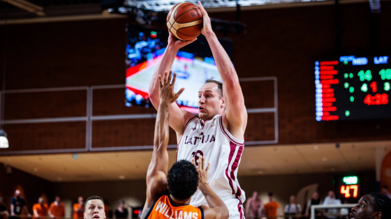 Klāvs Čavars. Foto: FIBA