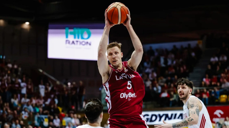 Mareks Mejeris: 127 spēles vīriešu valstsvienībā. Foto: FIBA