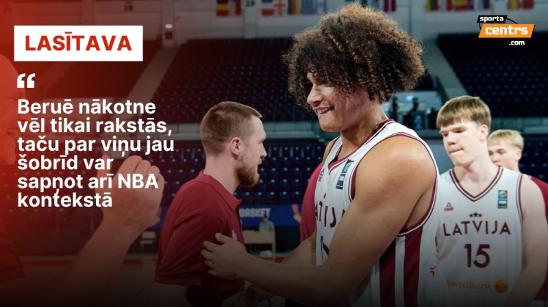 Bendžamins Jānis Beruē. Foto: FIBA