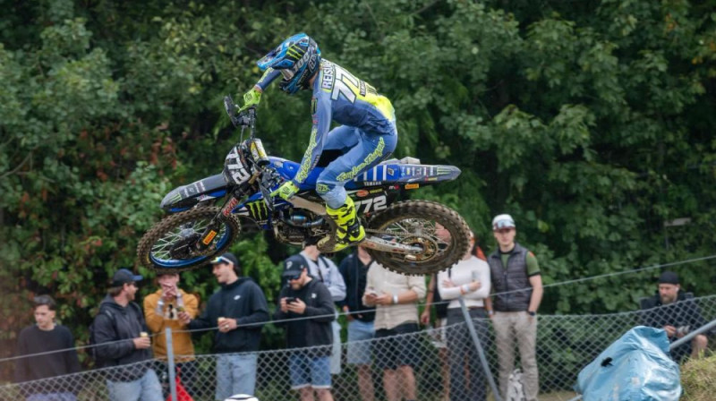 Jānis Mārtiņš Reišulis. Foto: Yamaha Factory Racing MX2
