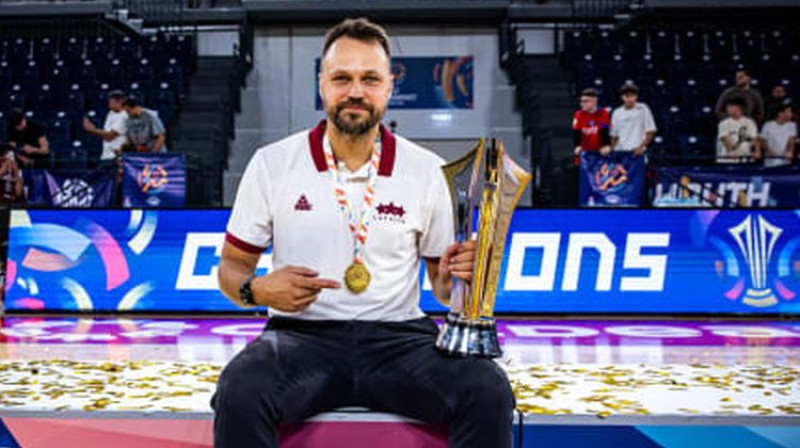 Edijs Šlesers. Foto: FIBA