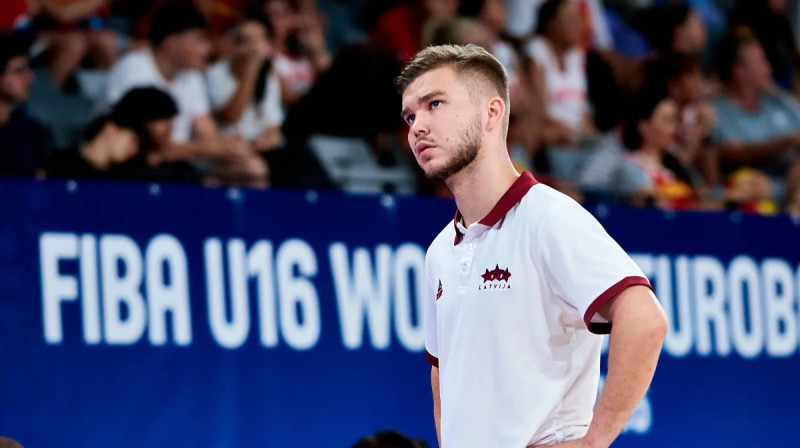 Elvis Brokāns. Foto: FIBA