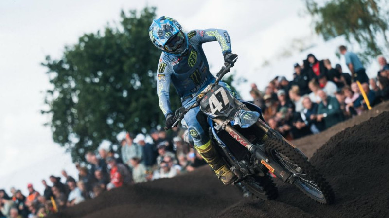 Kārlis Reišulis. Foto: Yamaha Factory Racing MX2