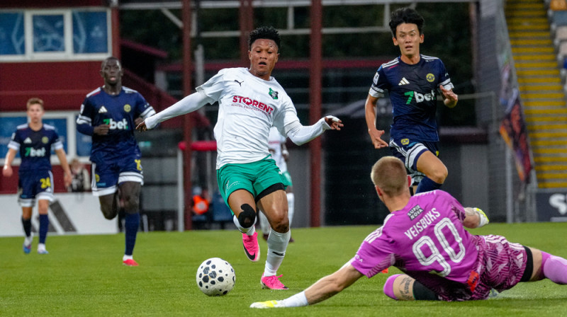 Epizode spēlē starp "Audu" un SK "Super Nova". Foto: Kristians Putniņš/Auda