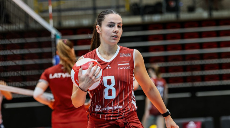 Elvita Dolotova. Foto: CEV un Artūrs Stiebriņš, LVF