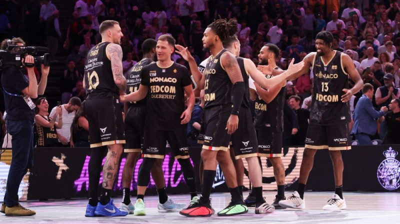 "Monaco" basketbolisti Foto: AP/Scanpix