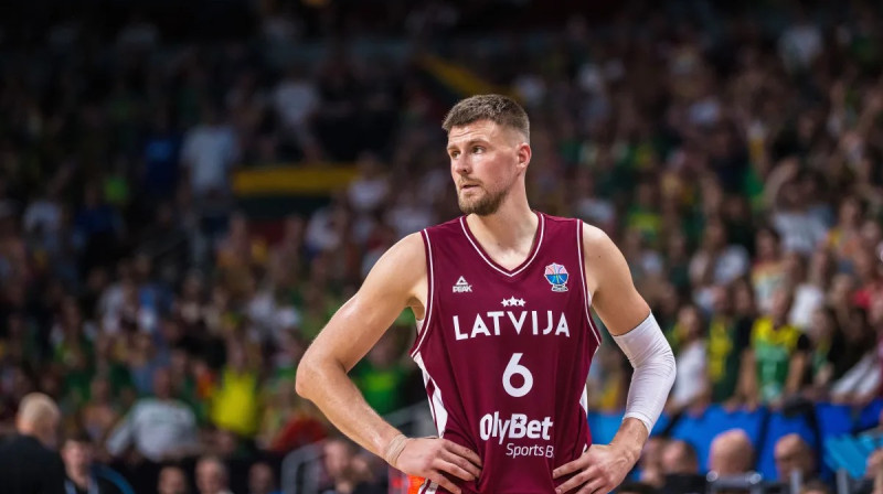 Kristaps Porziņģis. Foto: FIBA