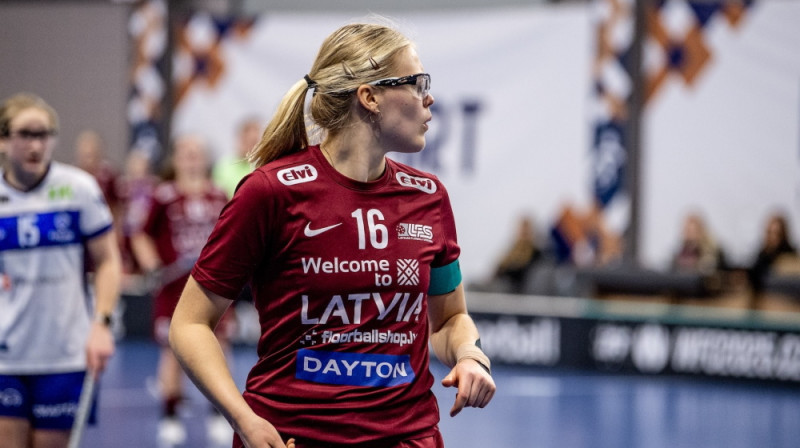 Jūlija Rozīte. Foto: Floorball.lv