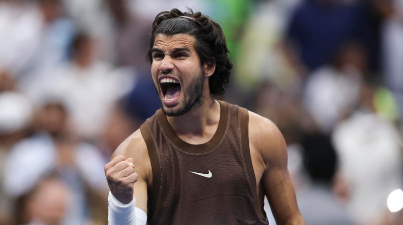 Karloss Alkarass. Foto: usopen.org