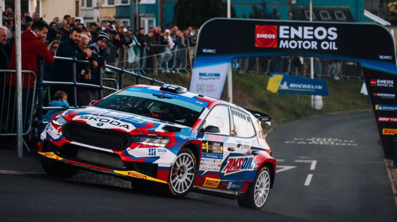 Tēmu Suninens. Foto: FIA ERC