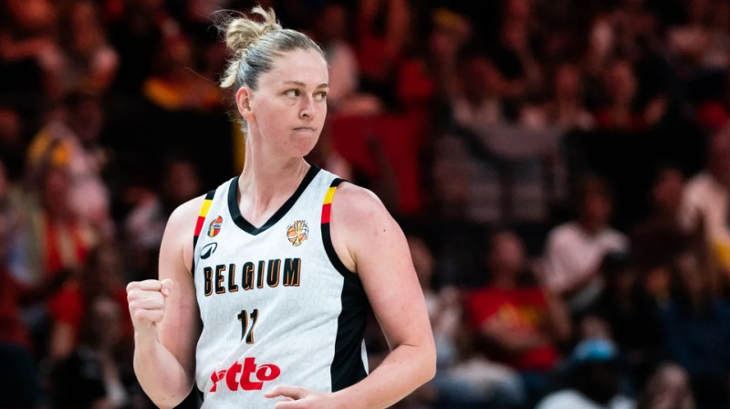 Emma Mēsemana 2026. gada 4. septembrī. Foto: FIBA