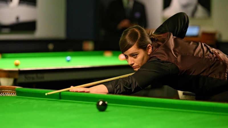 Anna Prisjažņuka. Foto: World Women's Snooker