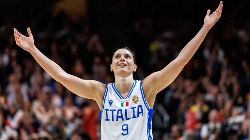 Čečilja Zandalasini 2026. gada 6. septembrī. Foto: FIBA