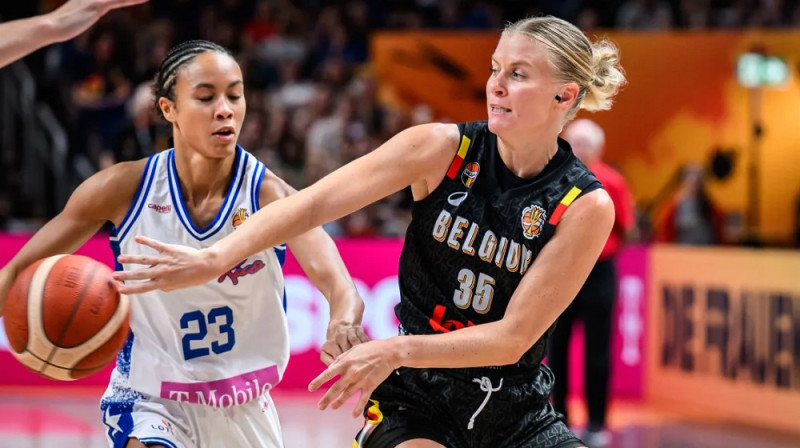 Žulī Vanlū 2026. gada 6. septembrī. Foto: FIBA