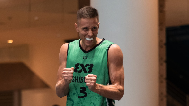 Kristaps Gludītis. Foto: FIBA 3x3