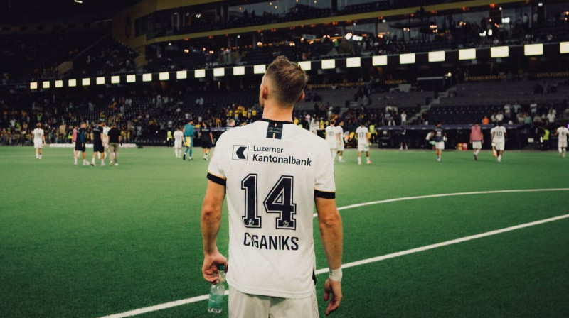 Andrejs Cigaņiks. Foto: FC Luzern