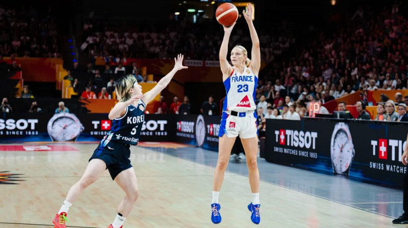 Marina Žohanesa 2026. gada 5. septembrī. Foto: FIBA
