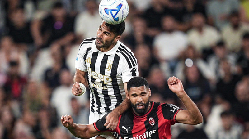 Epizode spēlē starp "Juventus" un AC "Milan". Foto: Marco Alpozzi/LaPresse via AP/Scanpix