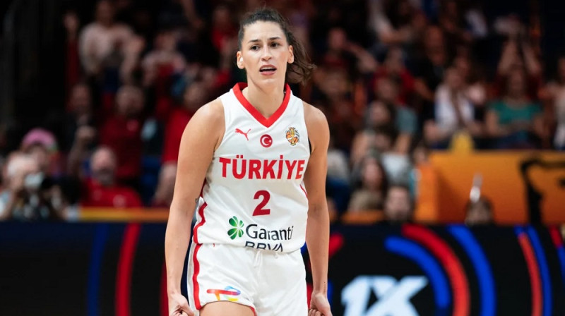 Sevgi Uzuna 2026. gada 6. septembrī. Foto: FIBA