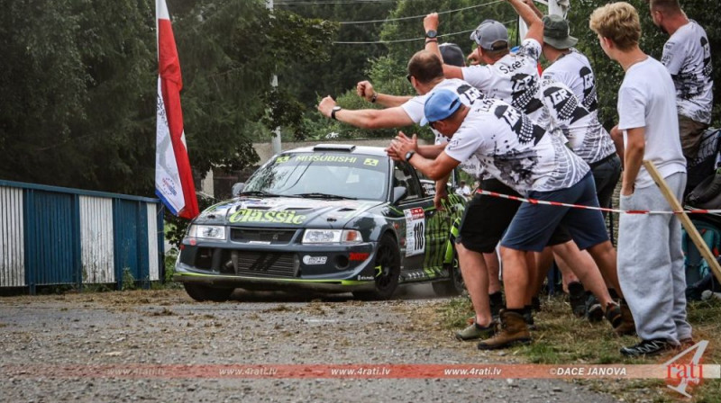 Kalvja Blūma ekipāža. Foto: Dace Janova, 4rati.lv
