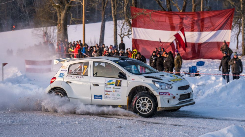 Foto: Latvijas rallija čempionāts