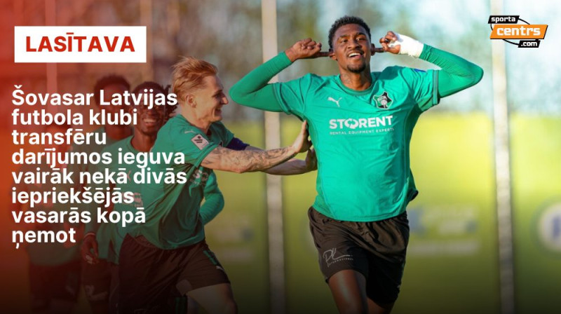 Hosuē Vergara pēc vārtu guvuma. Foto: Kristians Putniņš