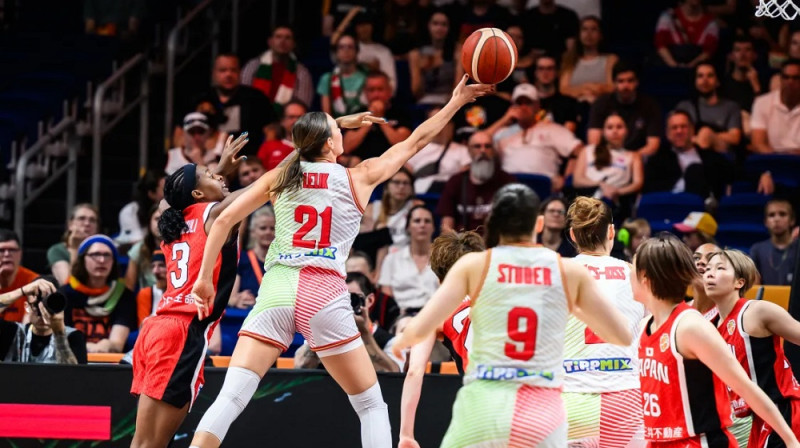 Reka Lelika 2026. gada 8. septembrī. Foto: FIBA