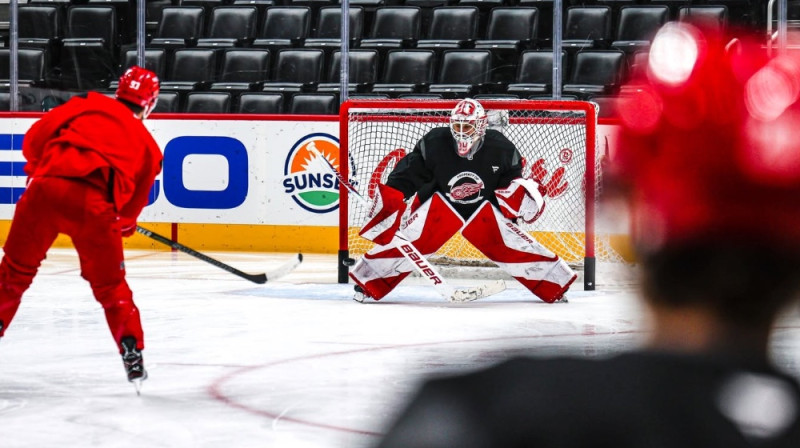 Kems Talbots. Foto: Detroit Red Wings