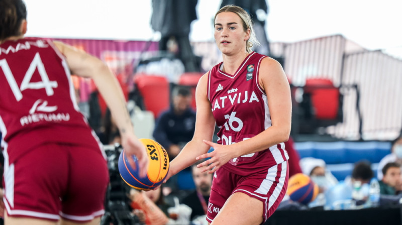 Adelīna Urtāne. Foto: FIBA 3x3