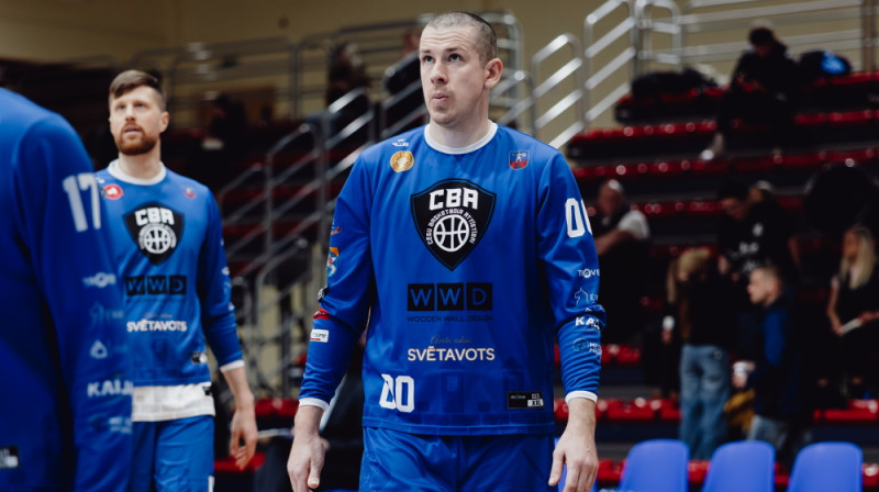 Ervīns Jonāts bija rezultatīvākais cēsnieks ar 26 punktiem. Foto: Aleksis Kļaviņš