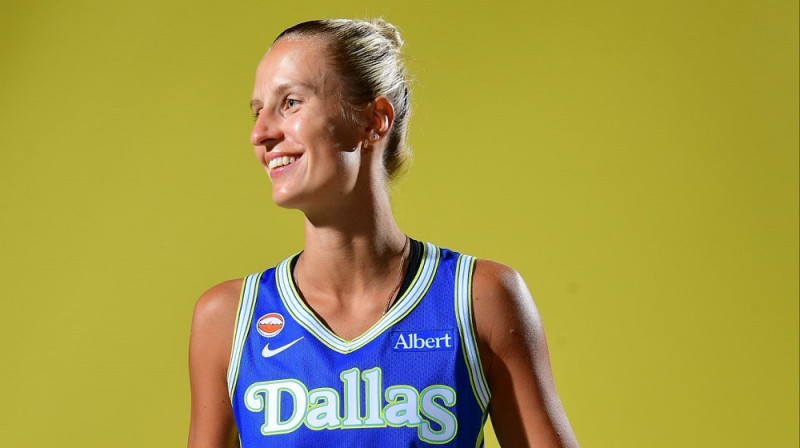 Kitija Laksa. Foto: Dallas Wings