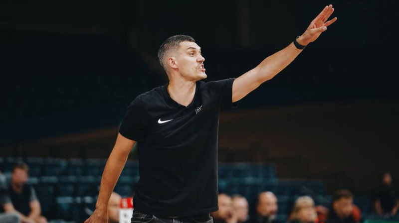 Dāvis Čoders. Foto: VALMIERA GLASS VIA Basketbols