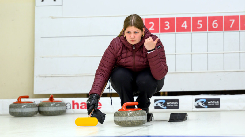 Agate Regža (Latvijas junioru izlases skips)
Foto: Roberts Blaubuks