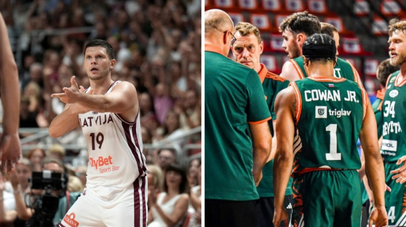 Rihards Lomažs. Foto: FIBA; Foto: Cedevita Olimpija