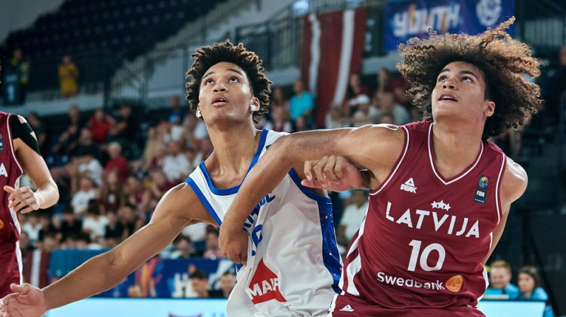 Bendžamins Beruē 2026. gada 15. augustā. Foto: FIBA