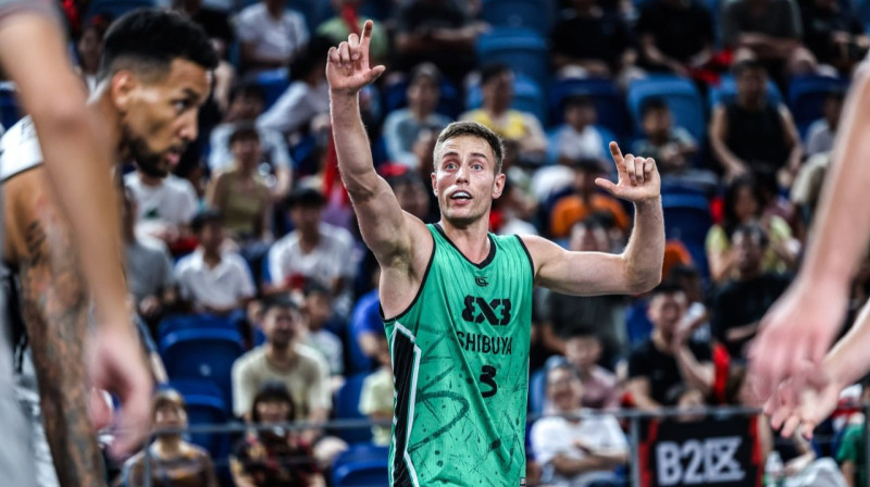 Kristaps Gludītis. Foto: FIBA 3x3