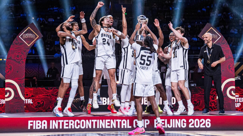 NBA Attīstības līgas vienības basketbolisti. Foto: FIBA