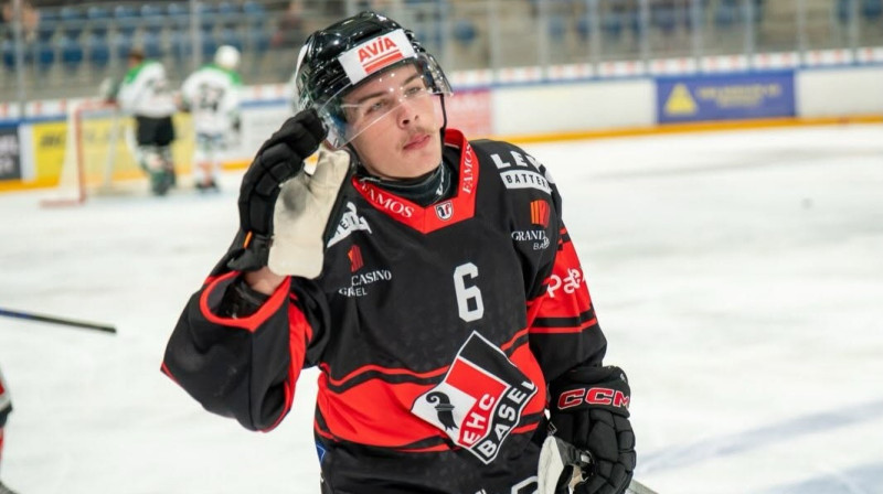 Daniels Serkins. Foto: EHC Basel