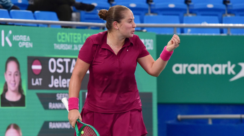Aļona Ostapenko. Foto: Seojin Hwang / Korea Open Tennis