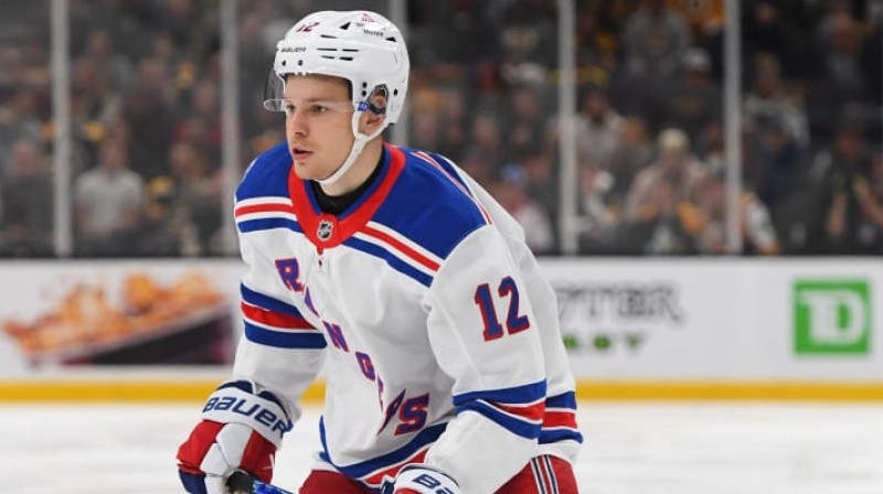 Alberts Šmits. Foto: New York Rangers