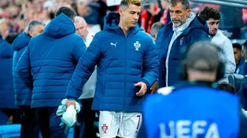 Krištianu Ronaldu Foto: AP/Scanpix