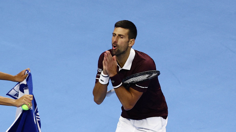 Novaks Džokovičs. Foto: Reuters/Scanpix