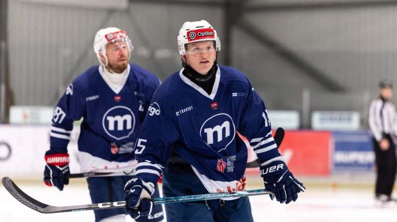 "Mogo"/RSU uzbrucējs Kristaps Skrastiņš. Foto: Mogo/RSU