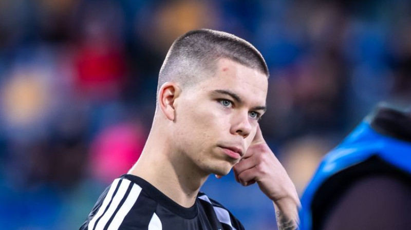 Lūkass Vapne. Foto: LFF